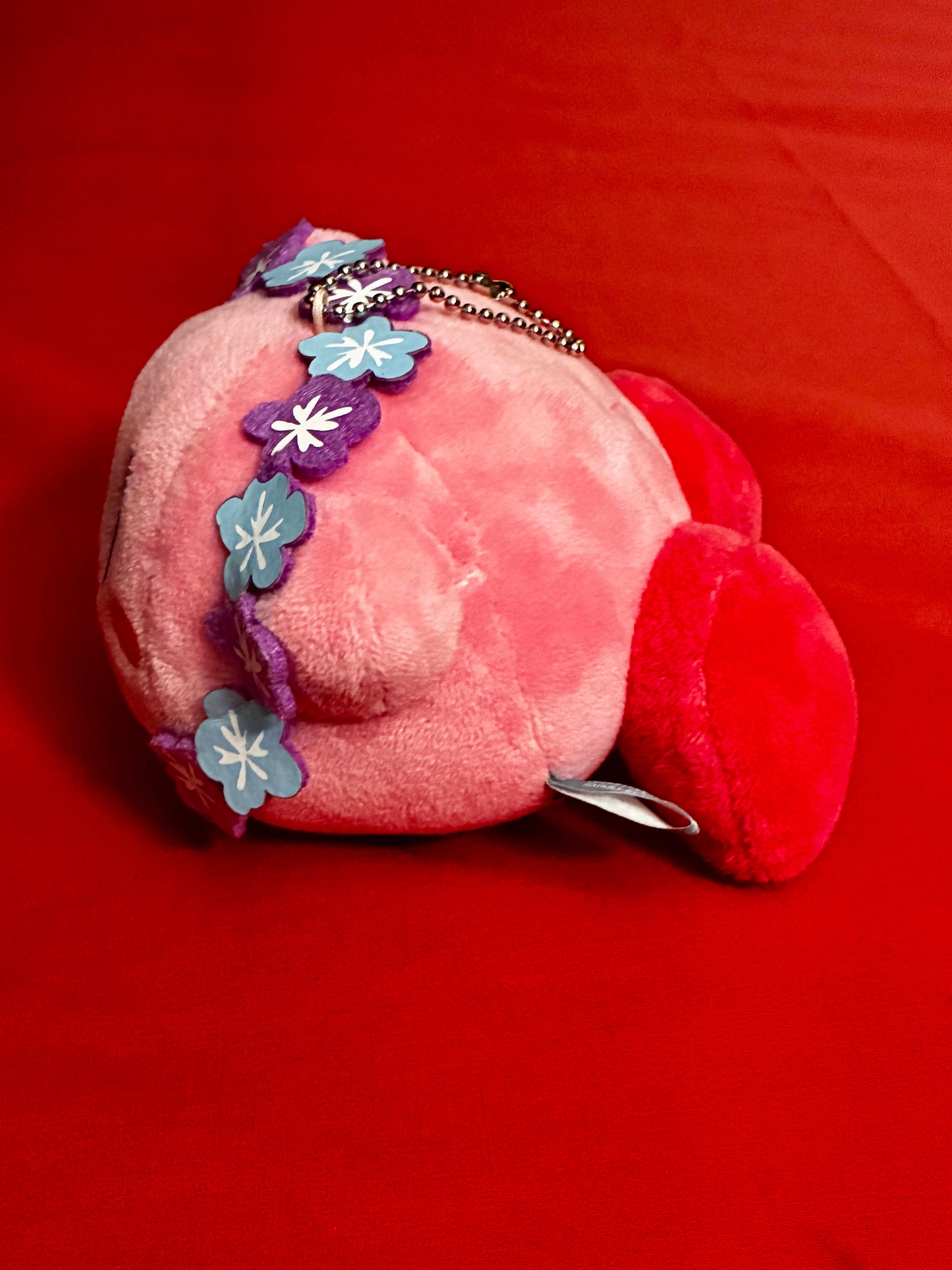 Floating Kirby keychain plushie