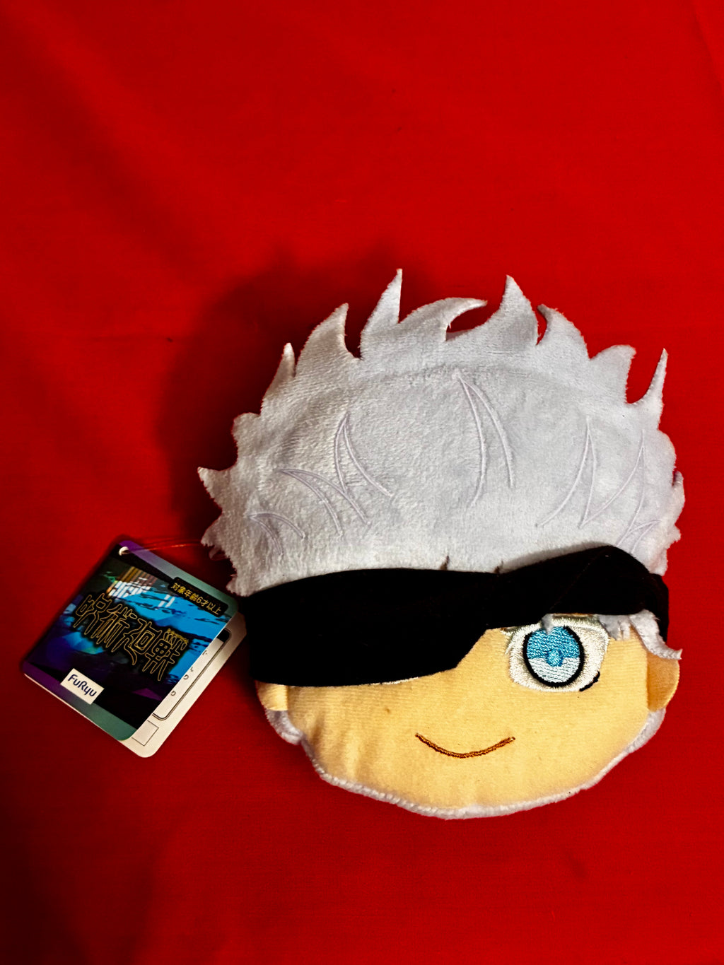 Gojo Satoru plush face pouch