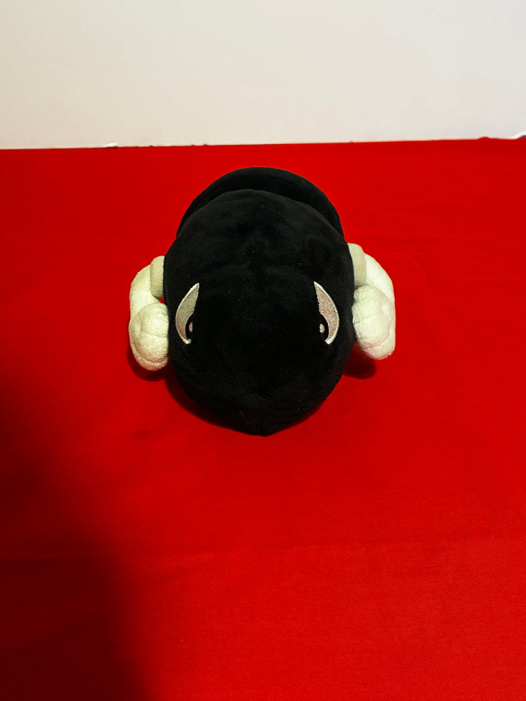 Miniature Bullet bill plushie