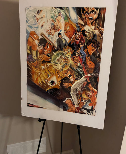 2008 Shonen Jump 40th anniversary all time collection poster