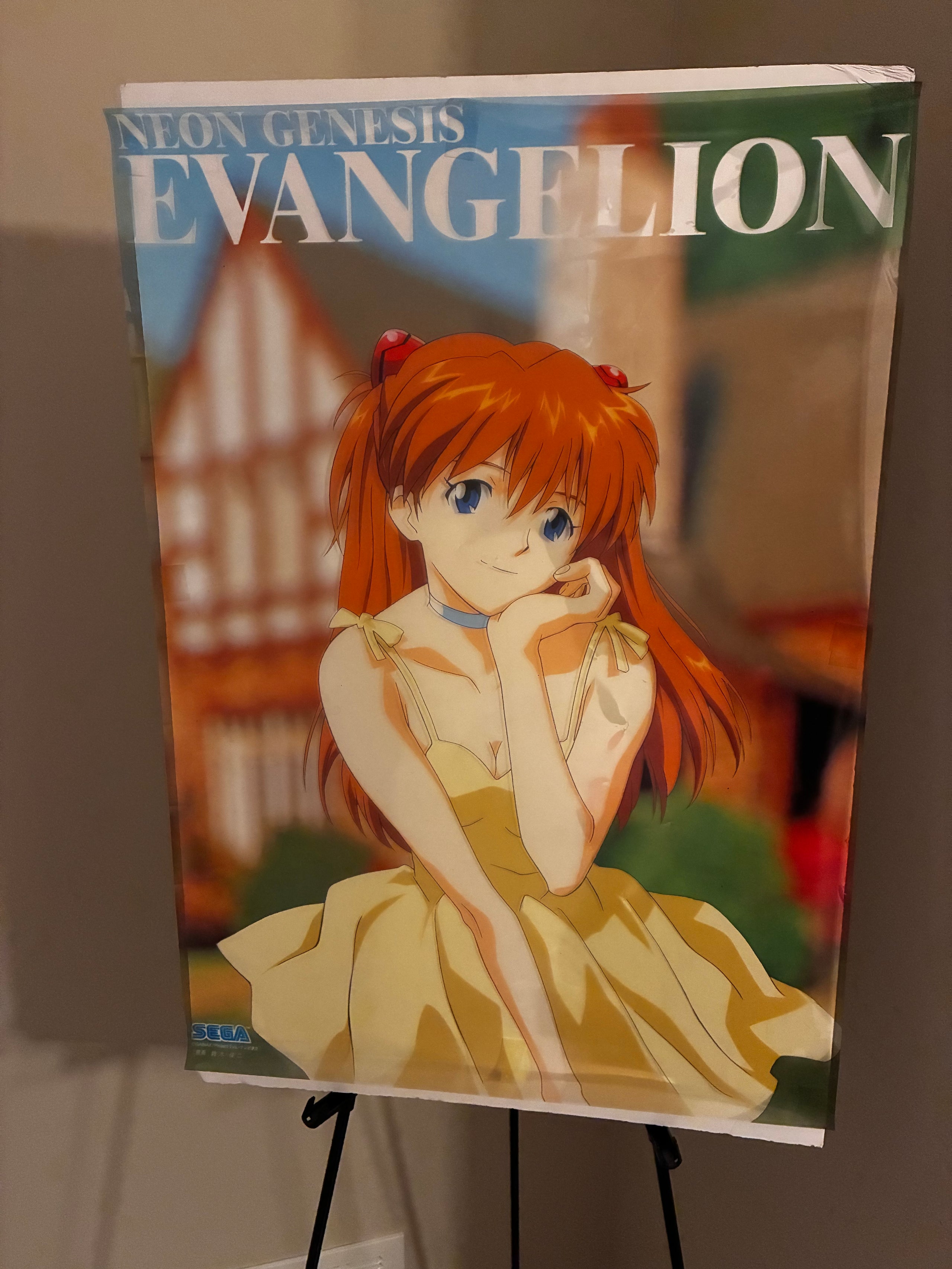 Neon Genesis Evangelion Asuka Langley Clear poster(1995)