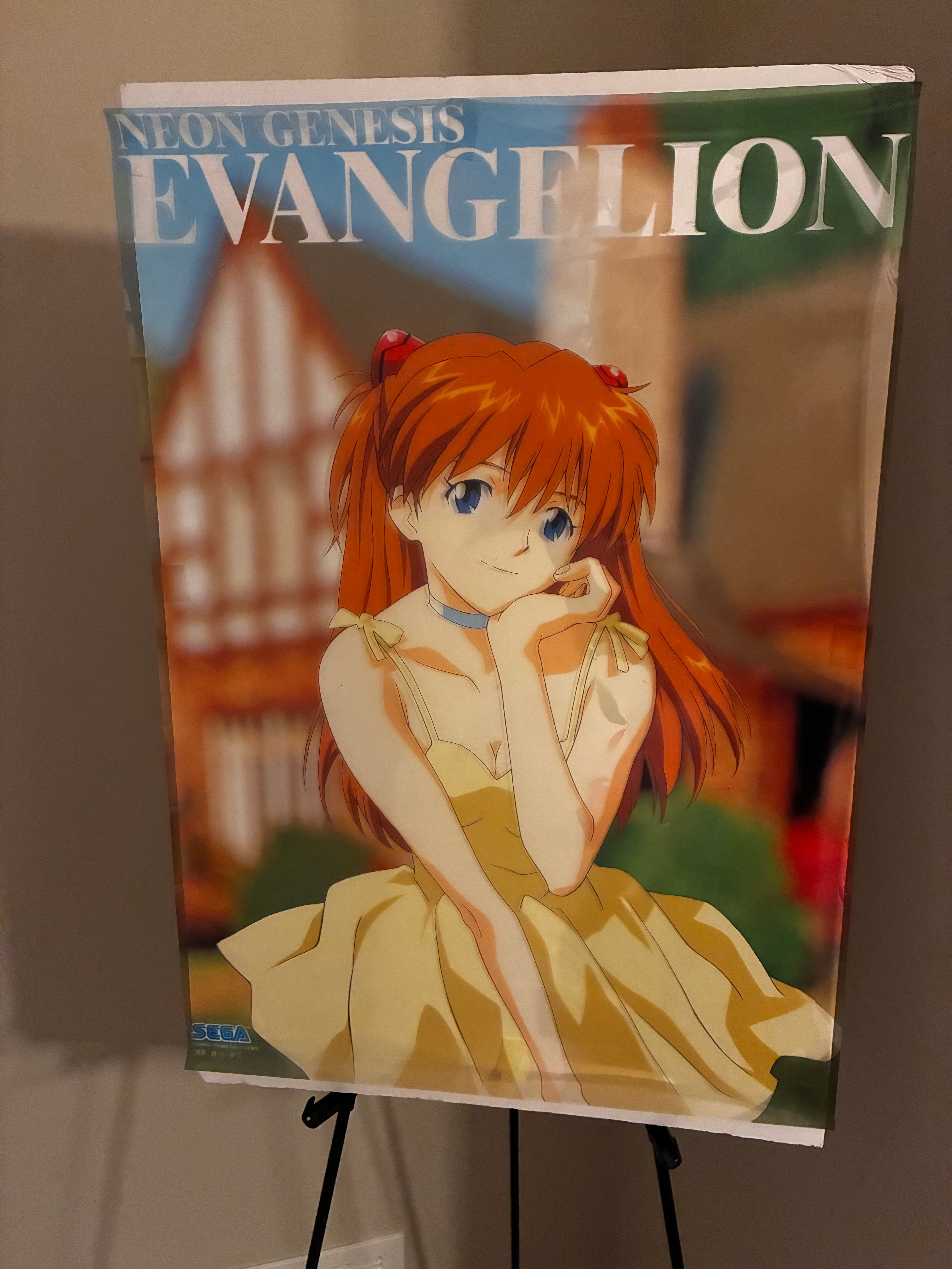 Neon Genesis Evangelion Asuka Langley Clear poster(1995)