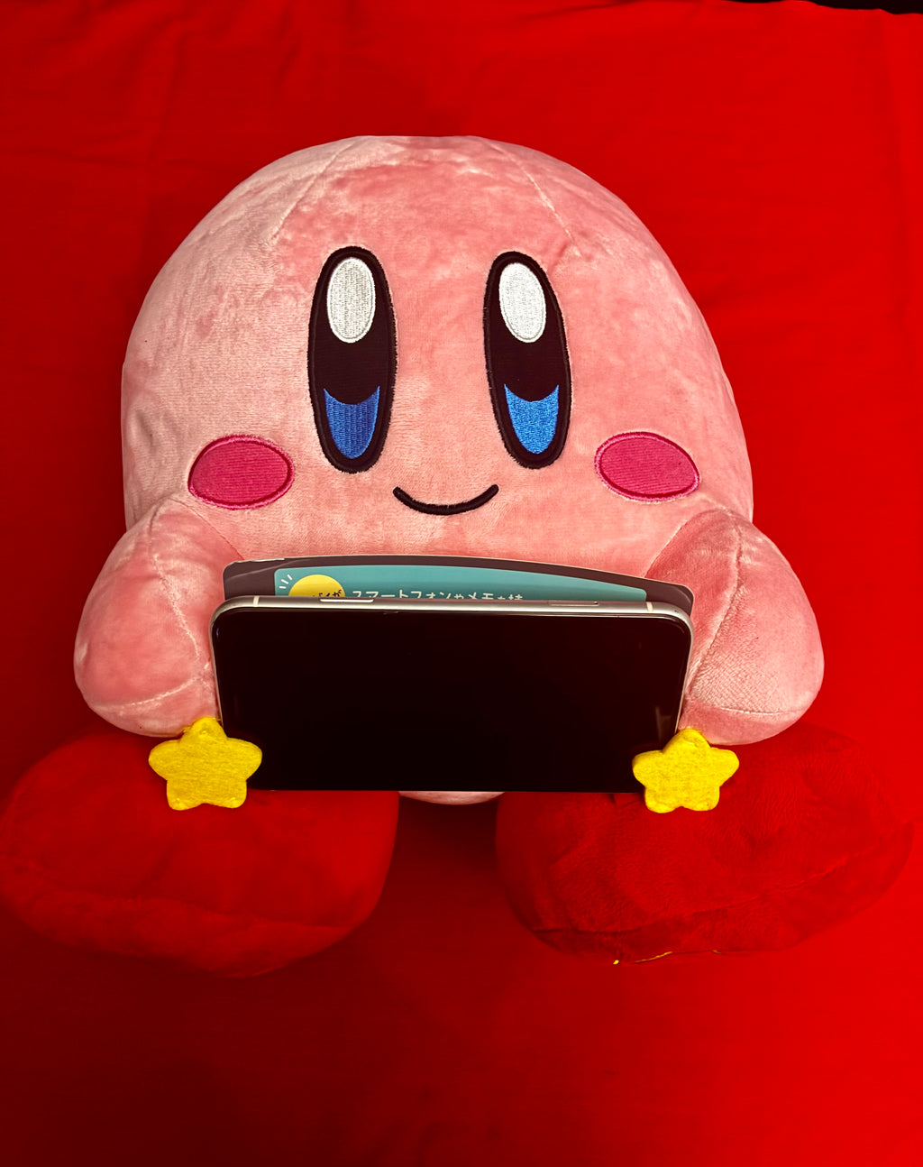 Kirby “phone holder” big plushie