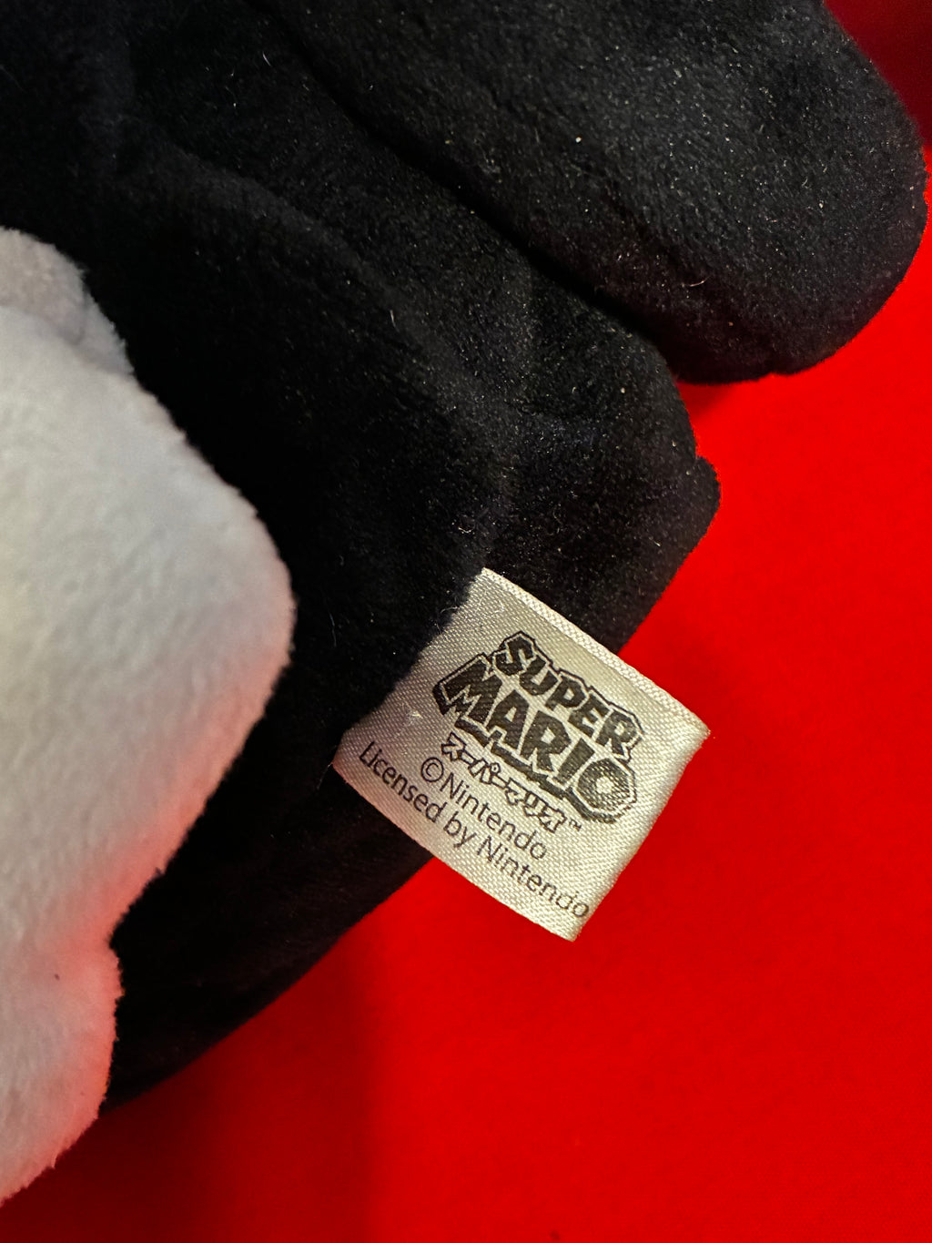 Miniature Bullet bill plushie