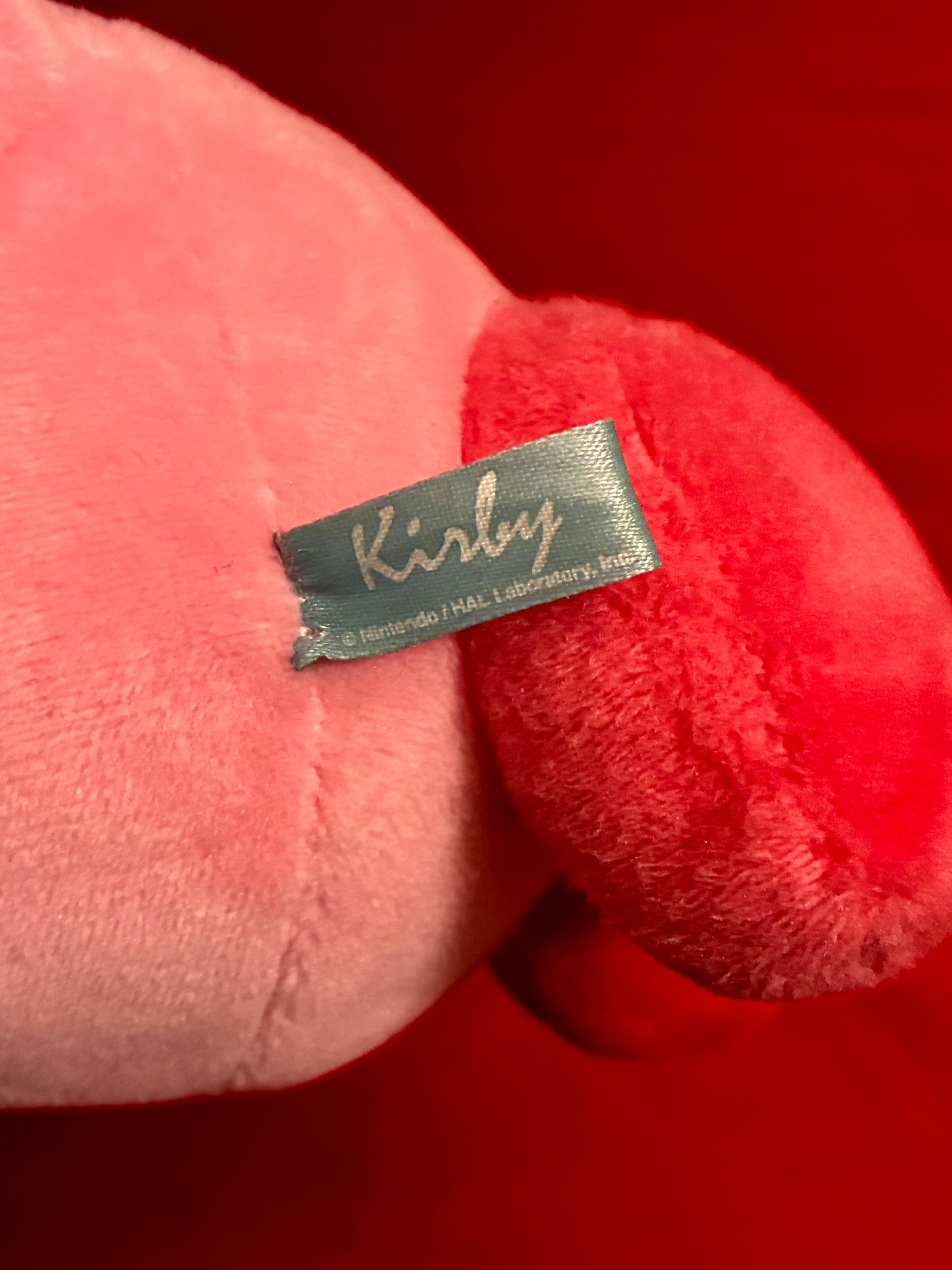 Floating Kirby keychain plushie