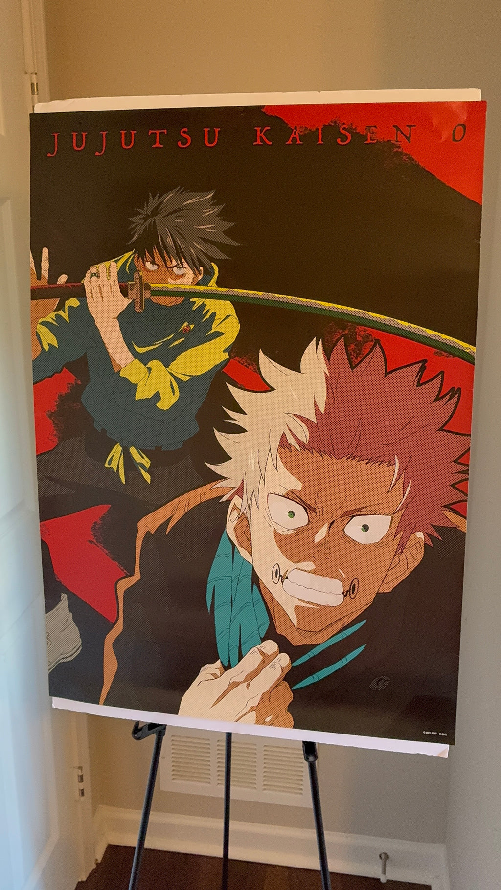 Jujutsu Kaisen : 0 Museum exhibition poster
