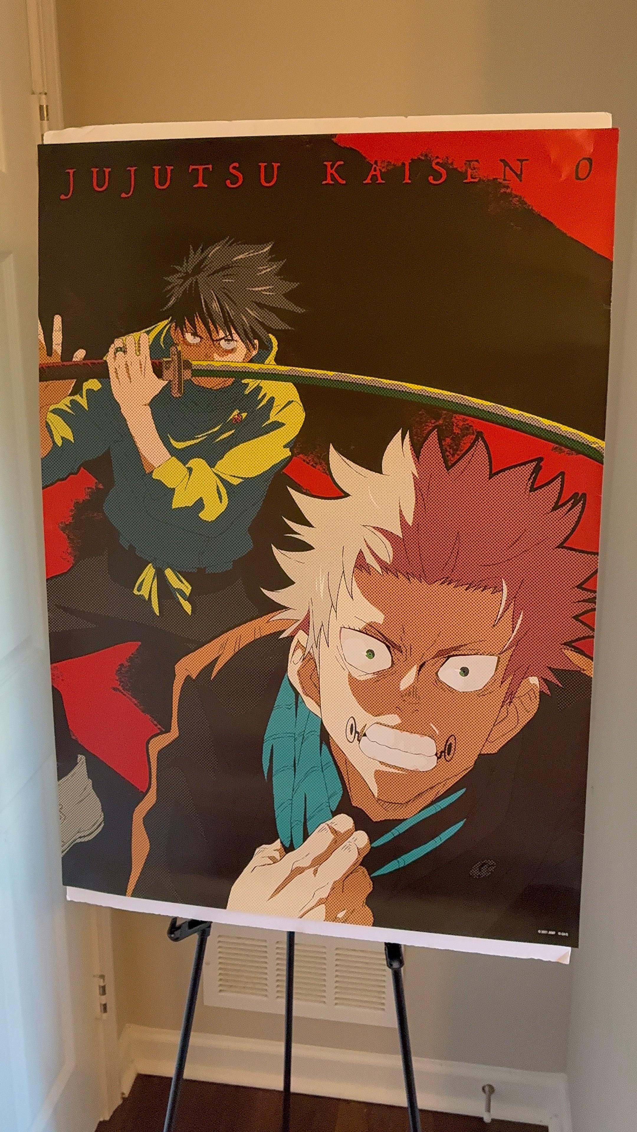 Jujutsu Kaisen : 0 Museum exhibition poster
