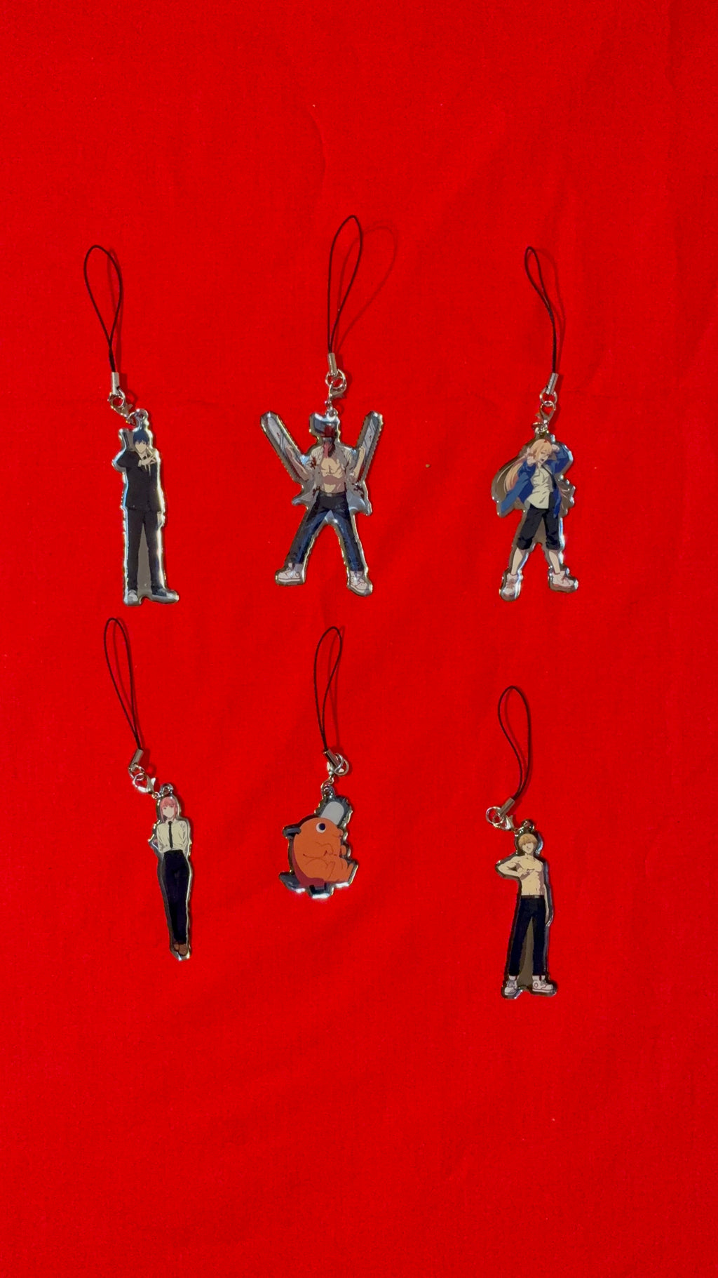 Chainsaw man Metal Keychain accessory
