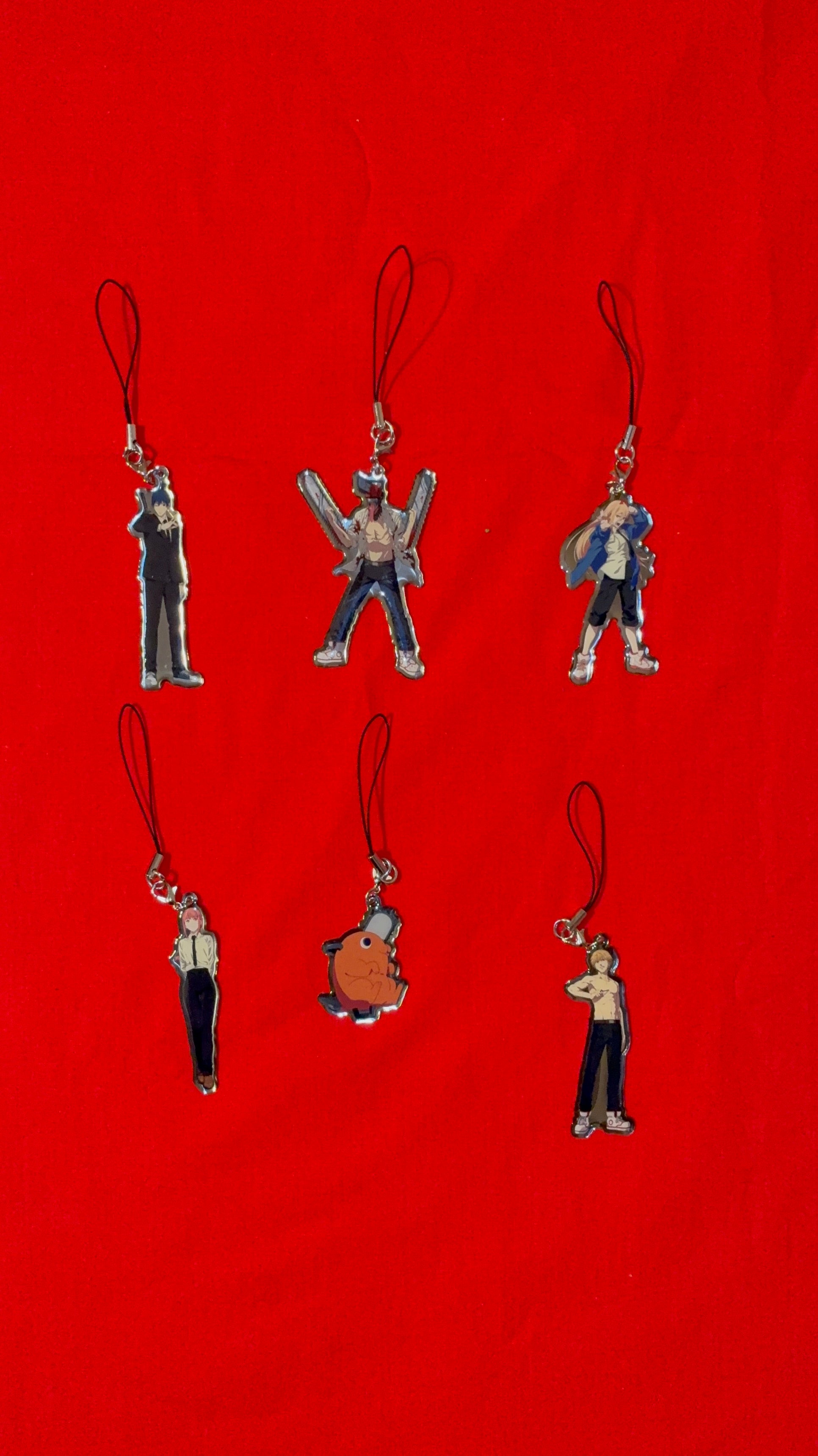 Chainsaw man Metal Keychain accessory