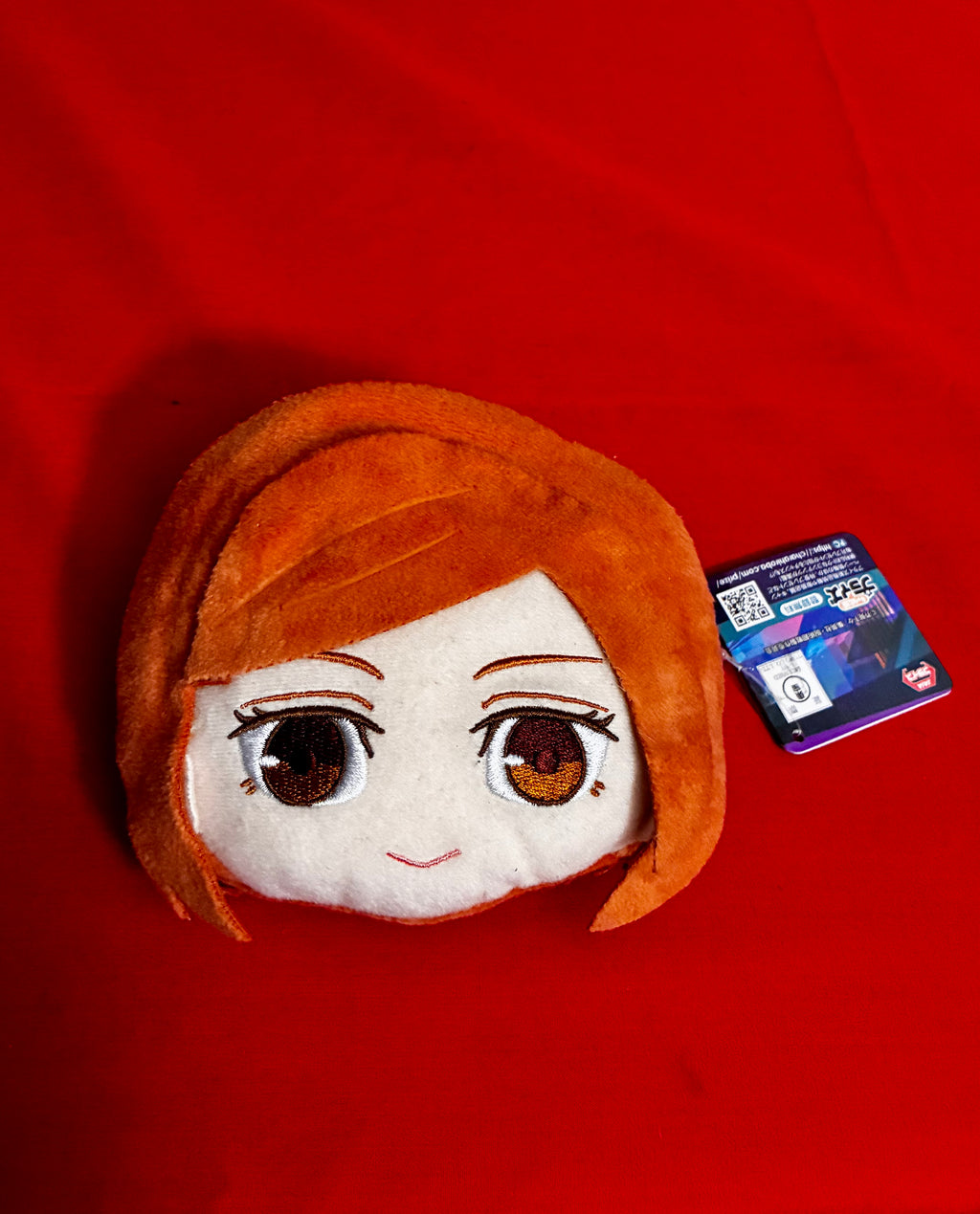 Nobara Kugisaki plush face pouch