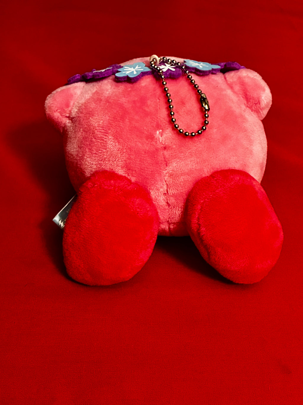 Floating Kirby keychain plushie