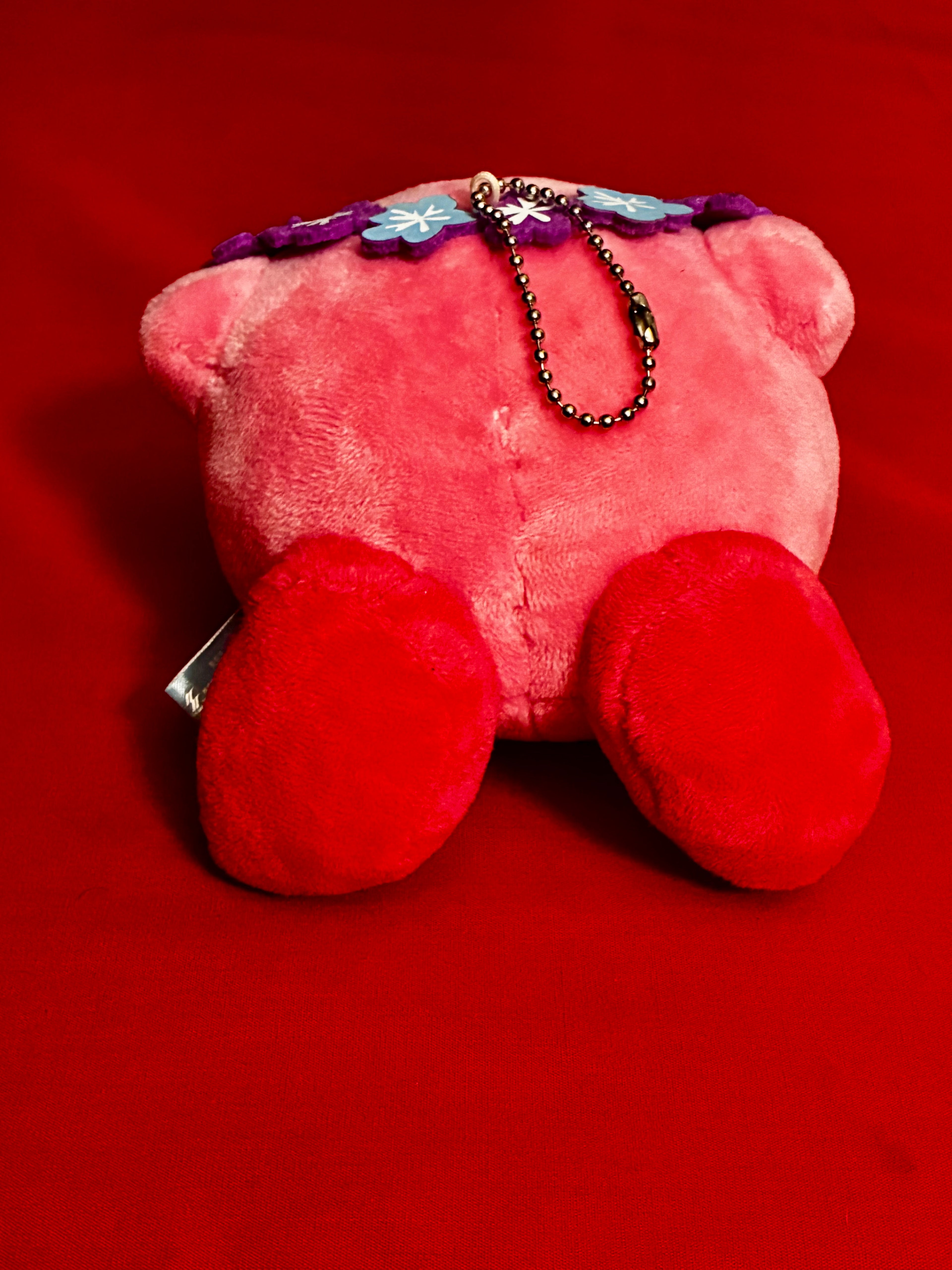 Floating Kirby keychain plushie