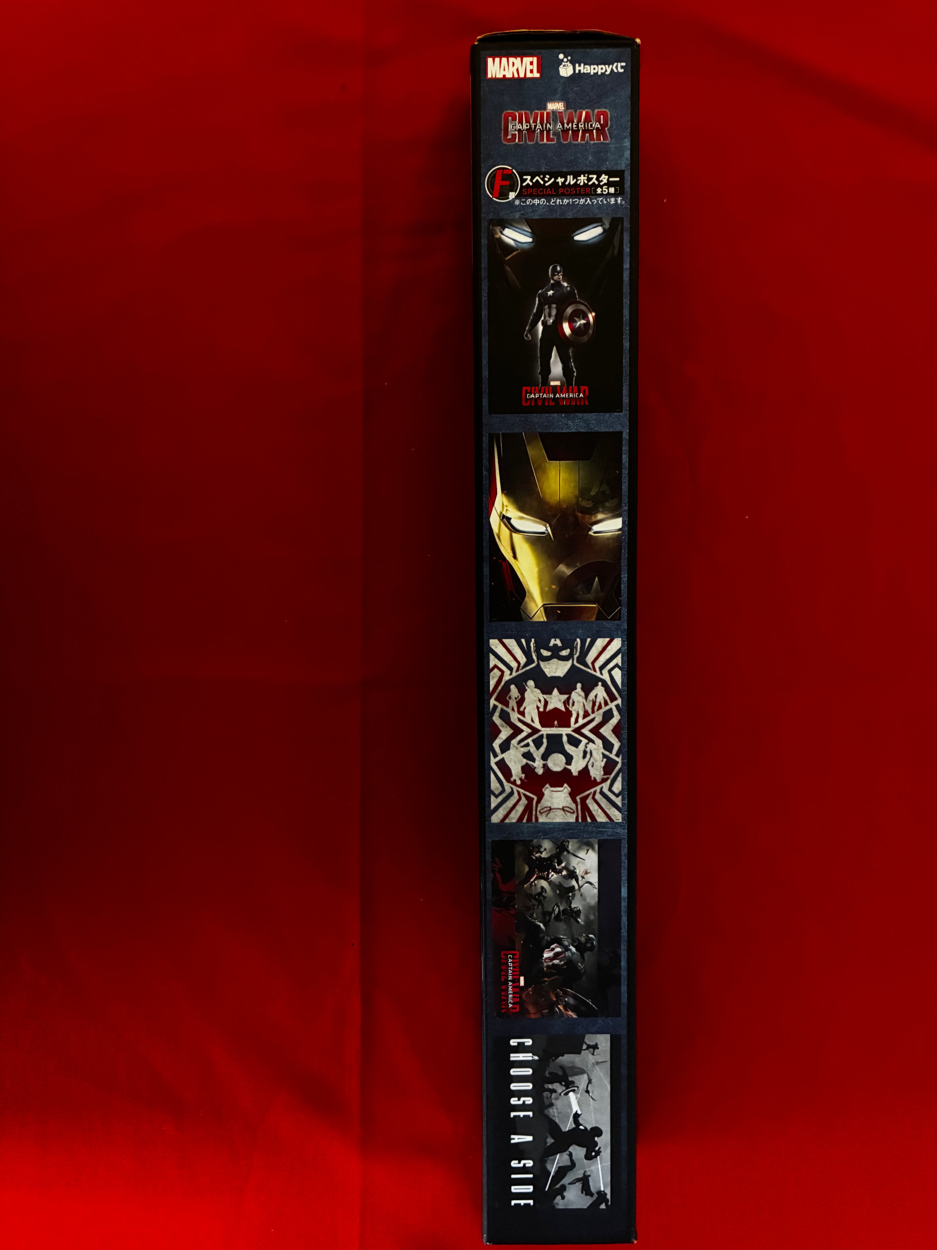 Captain America “civil War” Group Metallic poster