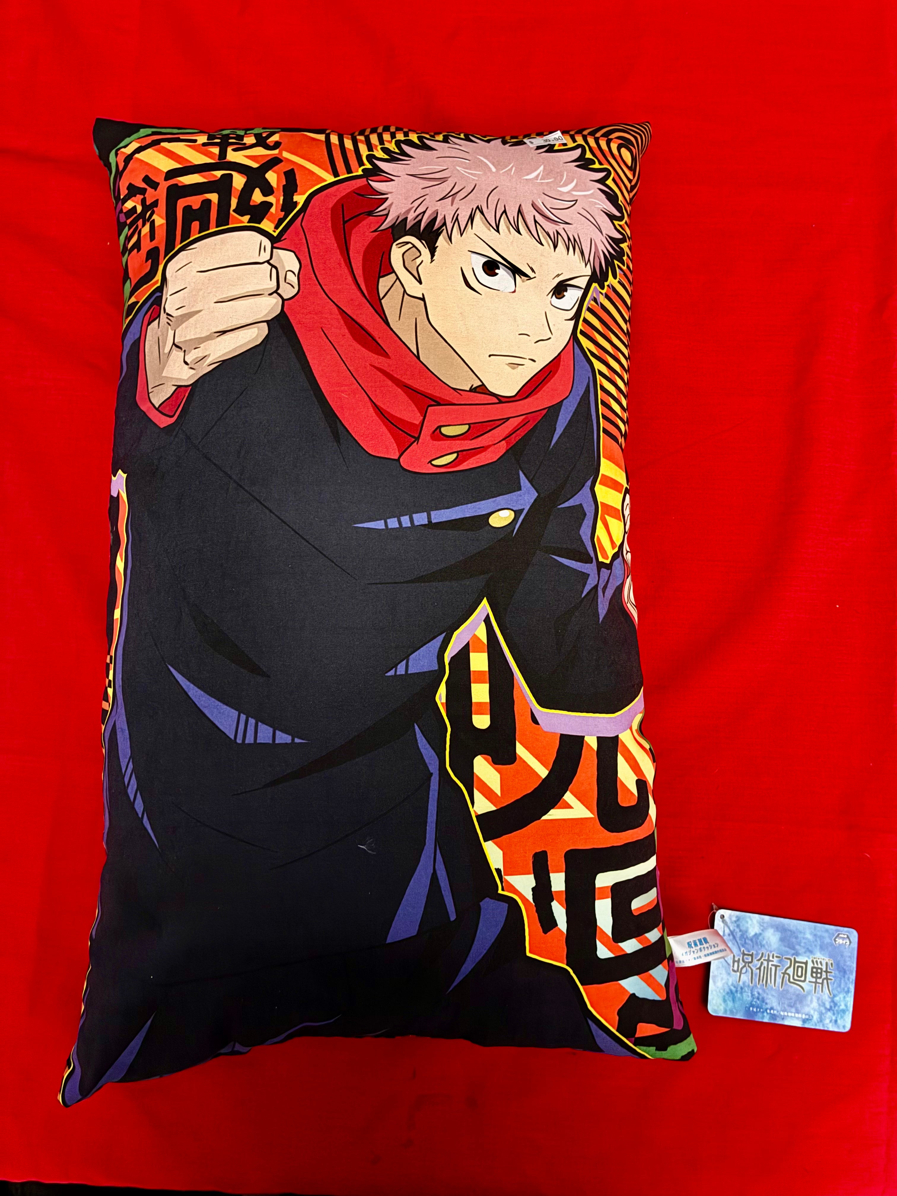 Yuji Itadori Jujutsu Kaisen Gojo Mega BIG Cushion 20.9" from JAPAN