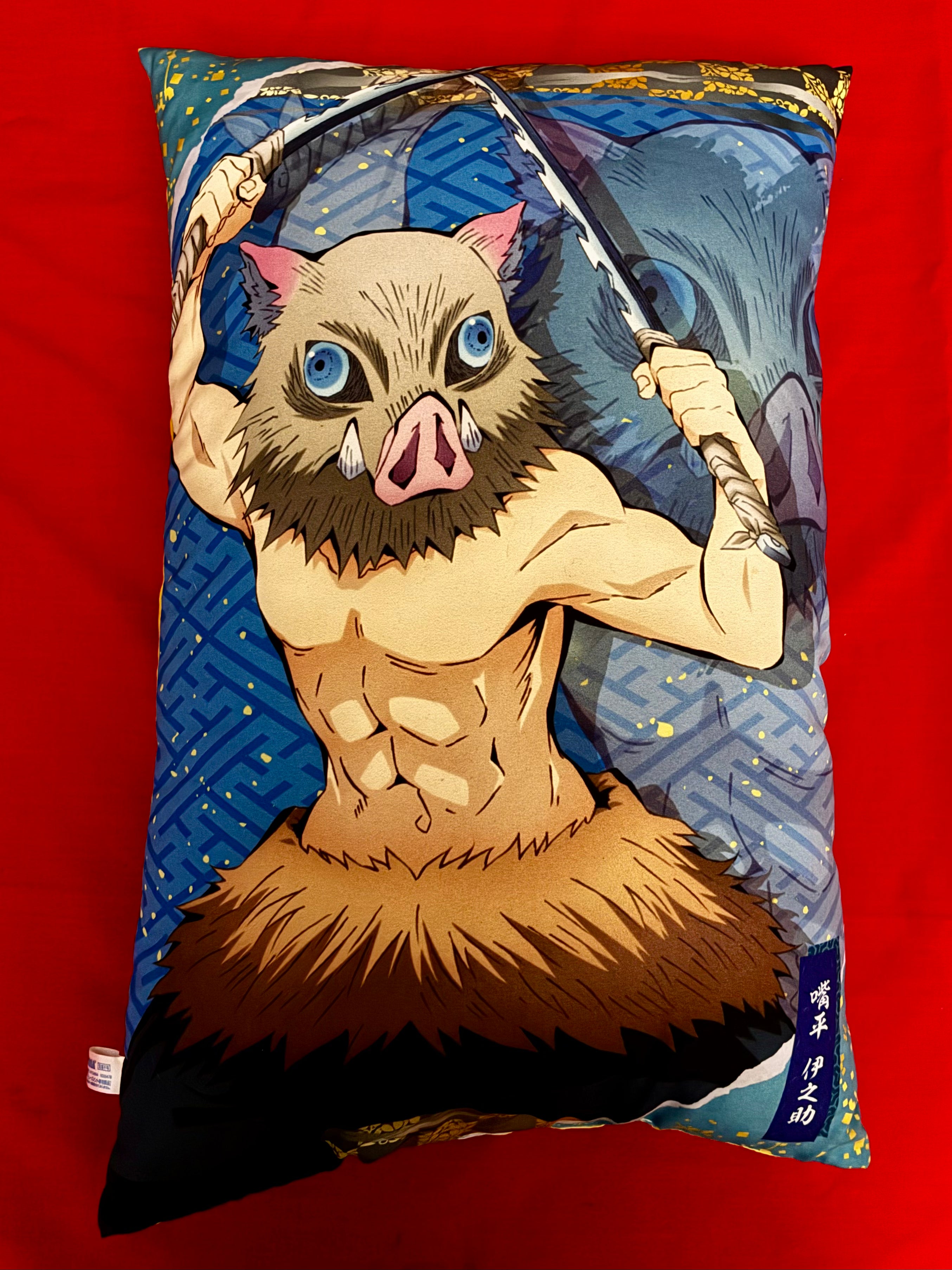 Inosuke/Zenitsu Mega BIG Cushion 20.9" from JAPAN