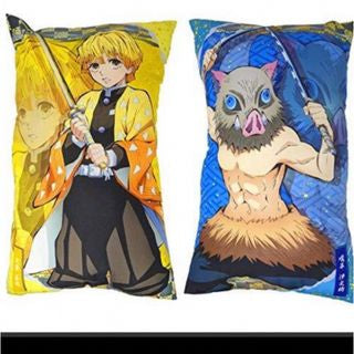 Inosuke/Zenitsu Mega BIG Cushion 20.9" from JAPAN