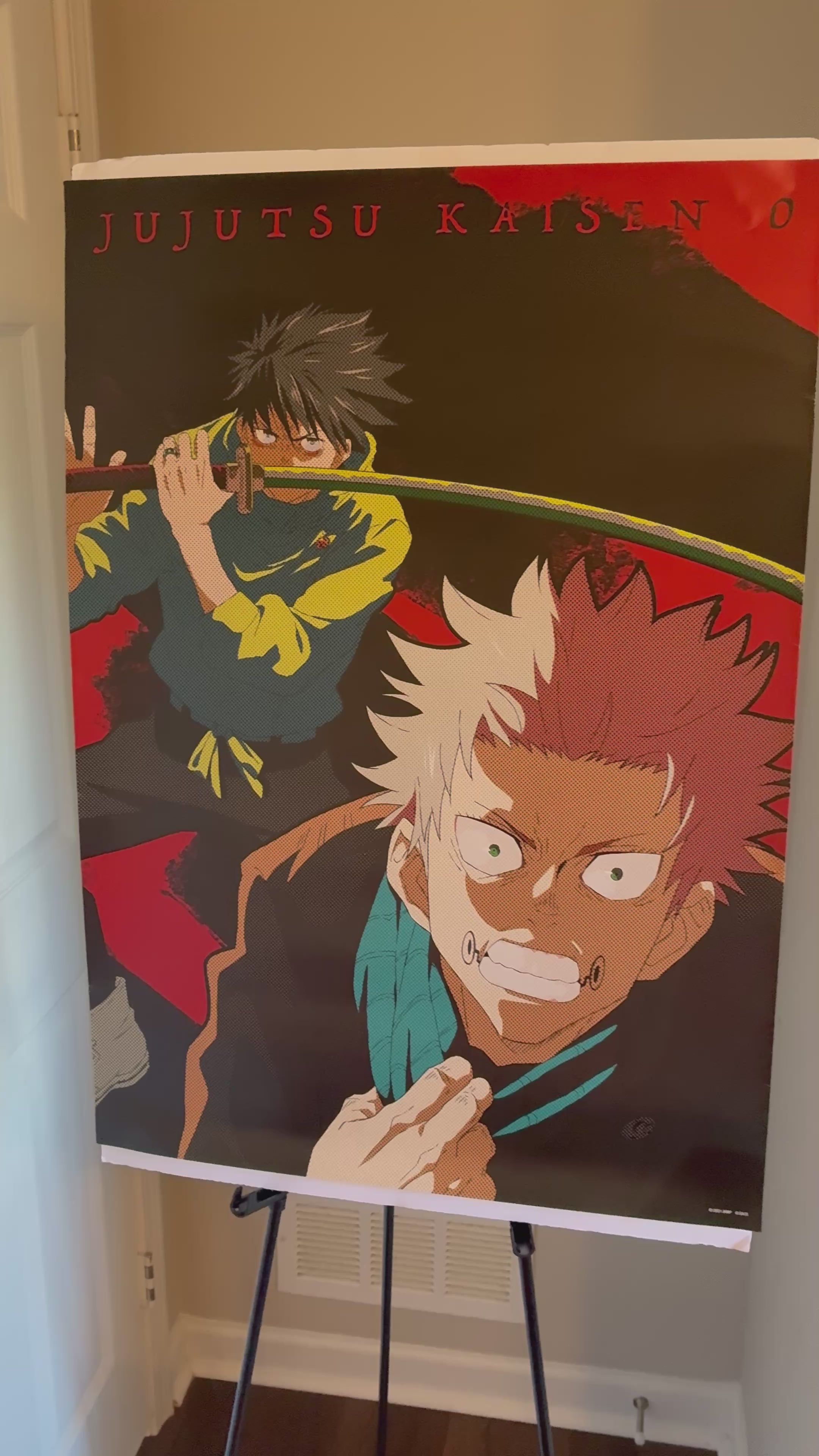 Jujutsu Kaisen : 0 Museum exhibition poster