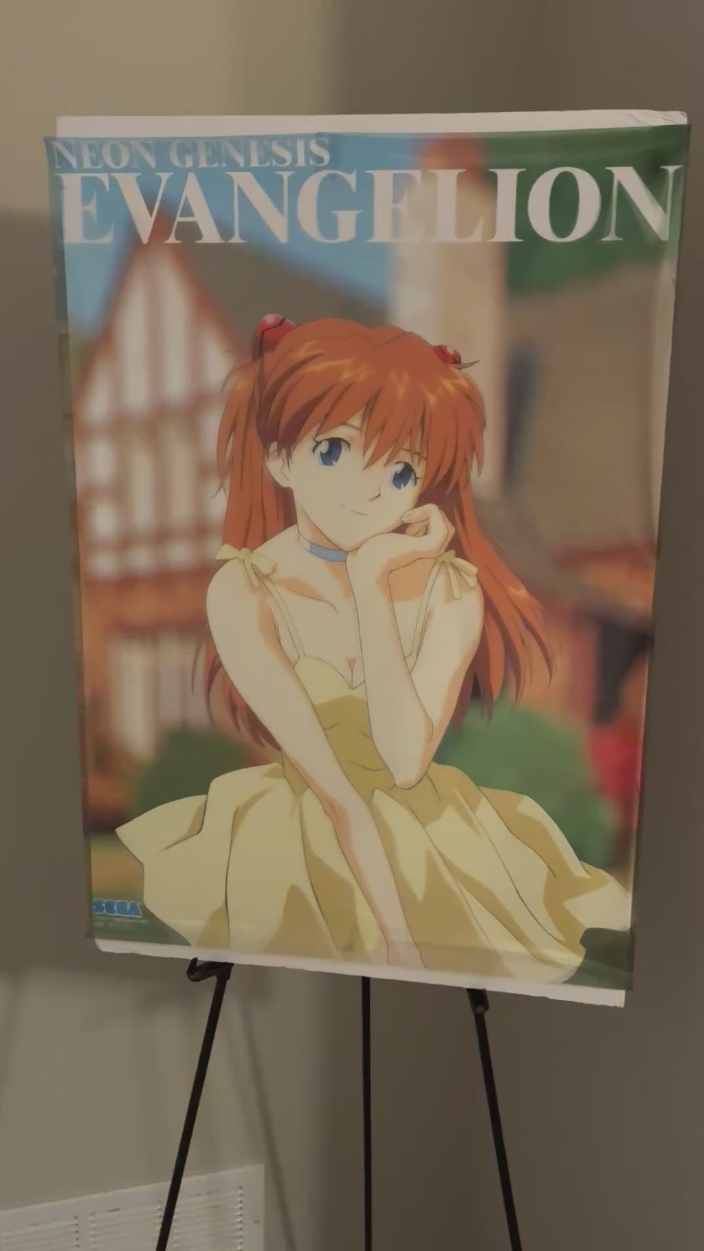 Neon Genesis Evangelion Asuka Langley Clear poster(1995)