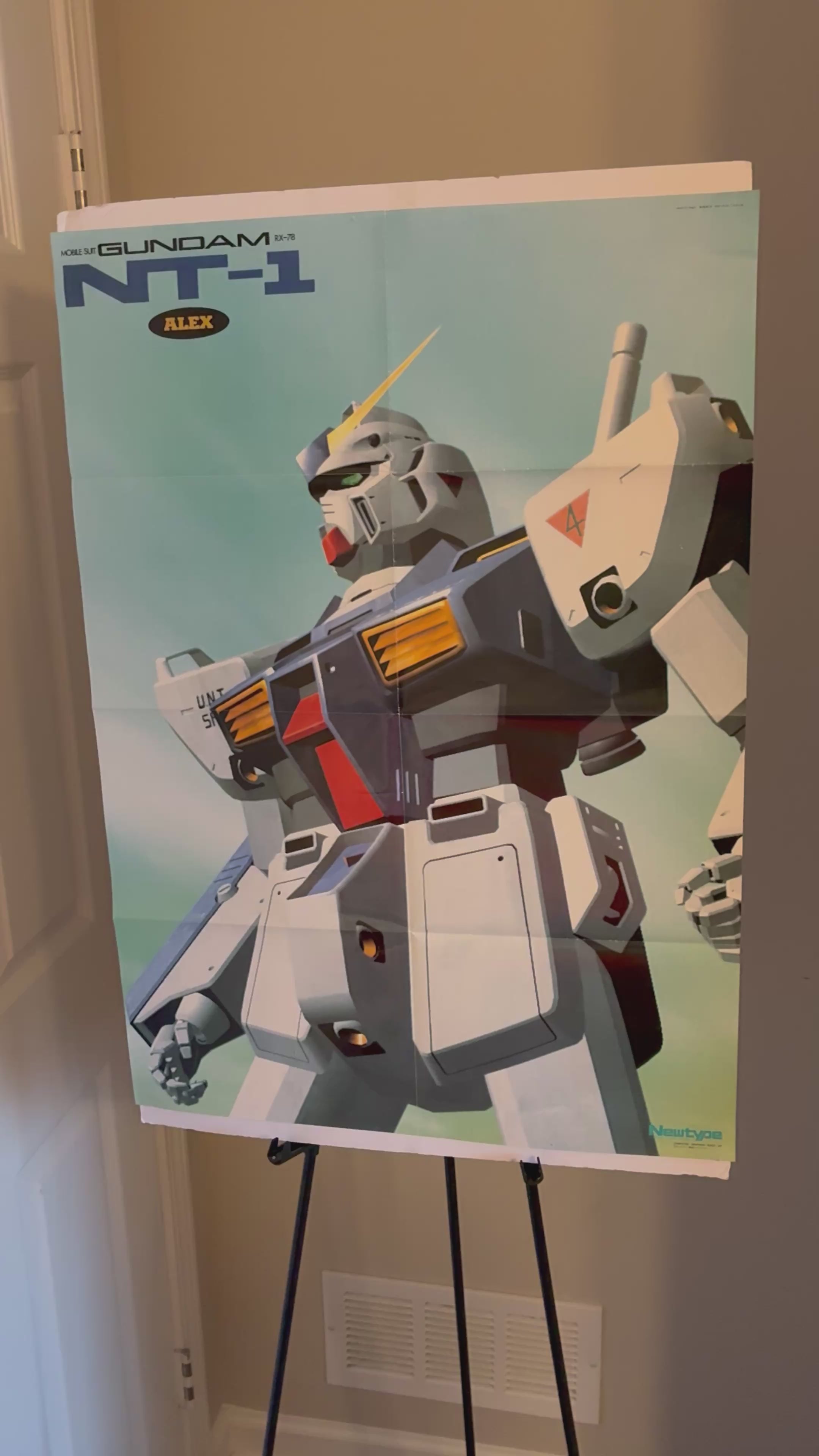 1989 “Alex” Gundam poster